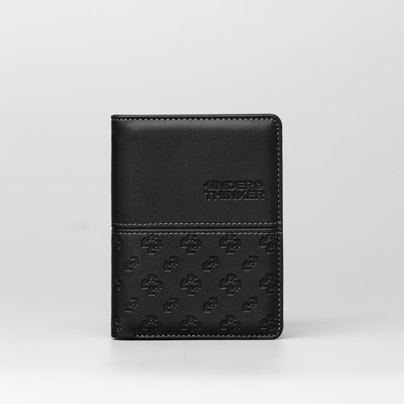 Ví Da Nam Monogram RIONA Dập Chìm Cao Cấp | Local Brand Chính Hãng UNDERTHINKER