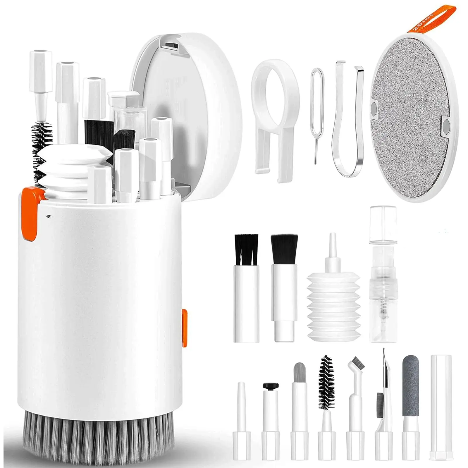 Mobile Phone Cleaning Kit, 20pcs/box Portable Electronics Cleaning Kit, Professional Cleaning Maintenance Kit for Phone, AirPod & Camera, Best Gifts for Men, Smartphone Accessories