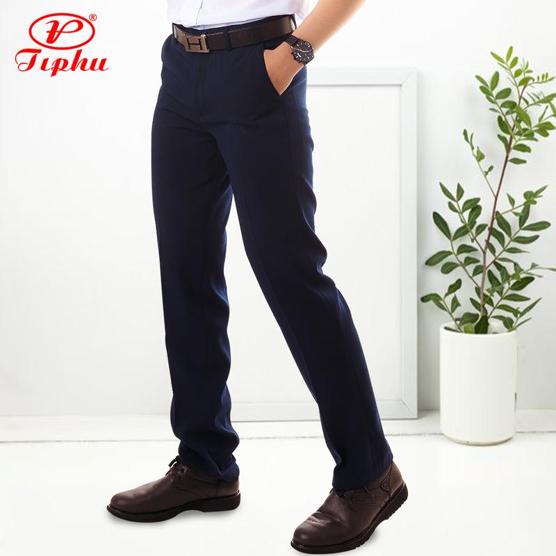 Quần tây nam đen và xanh than, ống đứng, form truyền thống, không ly, phong cách công sở, big size tới 110kg