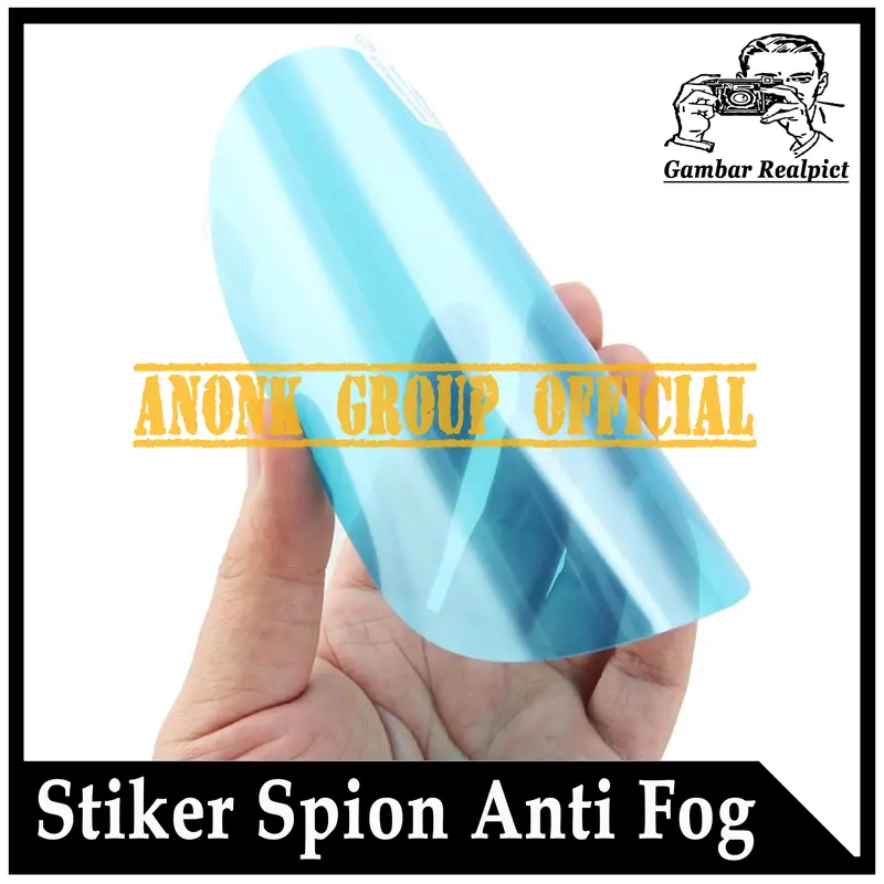 Stiker Anti Fog Spion Mobil Motor / Stiker Kaca Spion Anti Air/Hujan 1