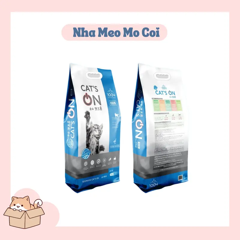 Thức ăn hạt cho mèo Cat's On 5kg Bao seal cho mèo trưởng thành 2