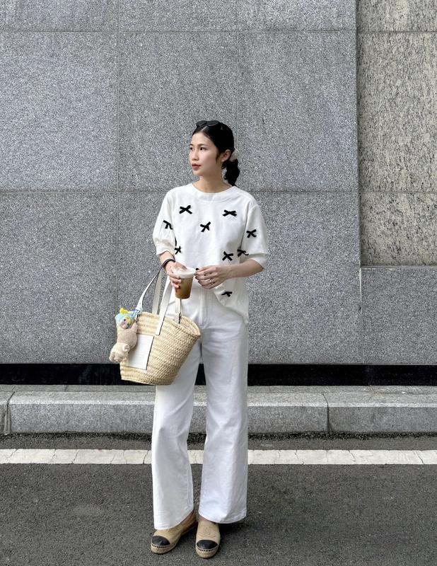 Áo Kiểu Nữ Thuongboo Chất Linen Mềm Mại Thoáng Mát Thiết Kế Xu Hướng Coquette Với Hoạ Tiết Nơ - Kelly Top 2