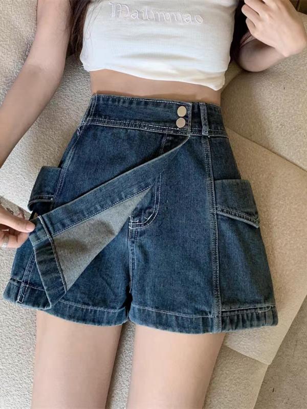 Quần Giả Váy Nữ Dáng Ngắn Chữ A Phong cách Hàn Quốc Dễ Mix Đồ C60 Women Top Váy Nữ