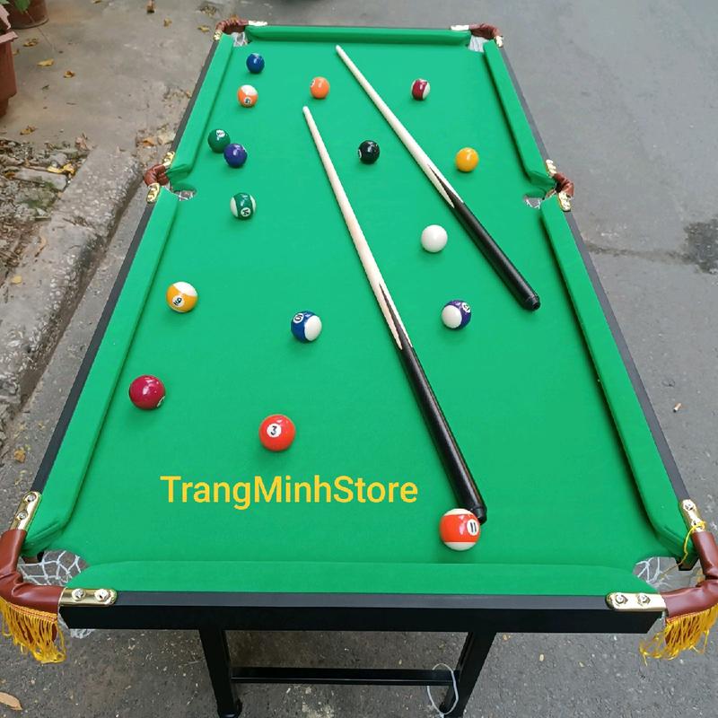 [Cỡ Lớn Nhất Dài 1.4m] Bàn Bida Gỗ Loại To Nhất, Bàn Bi Da Trẻ Em Và Người Lớn Cỡ Lớn Nhất. Bi A 6 Lỗ Đồ Chơi Toy