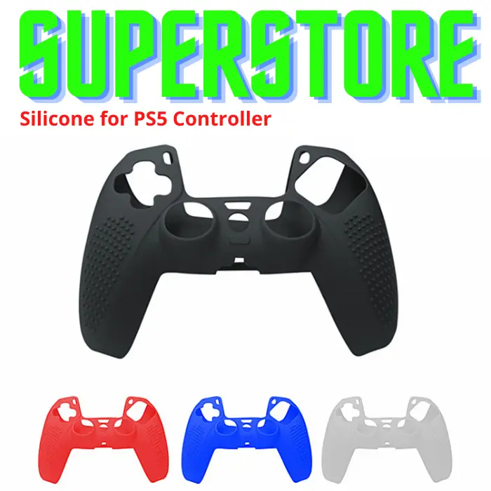 Soft Case Silikon Silicone Stik Stick Controller PS5 DualSense Dual Sense PS 5 Playstation 5 Aksesoris Cover Casing 0