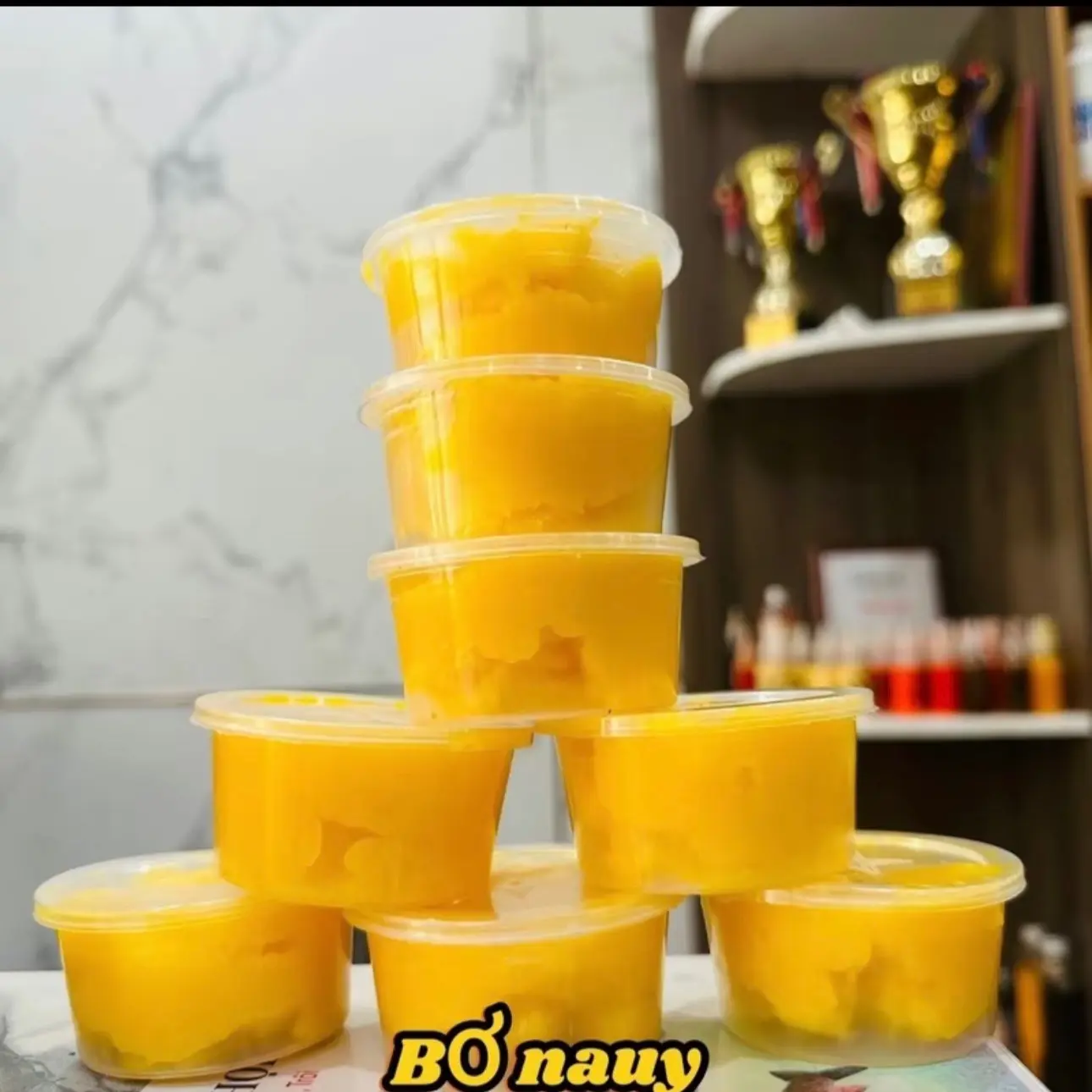 Bơ Nauy hũ 50g, mồi câu cá, mồi khoai lang - Đồ Câu Phạm Ngọc
