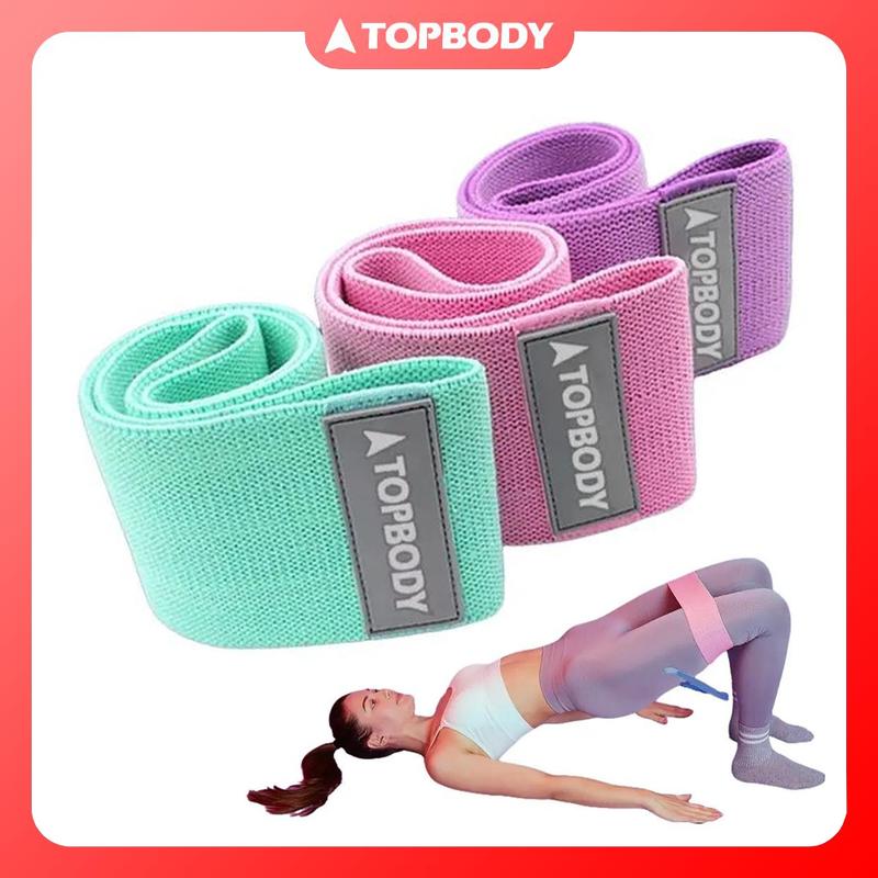 Dây Kháng Lực Vải Co Dãn Siêu Bền Tập Cơ Tay Tập Chân Mông Đùi Tập Gym Tập Yoga Tập Thể Dục