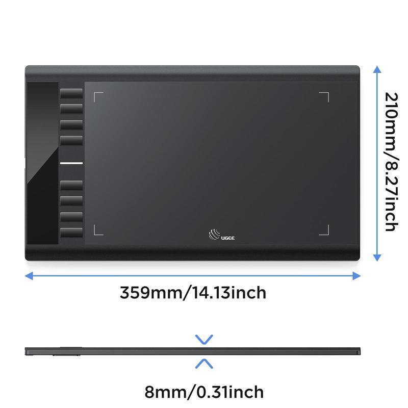 Product Introduction of Digital Drawing Tablet for Adult, 1 Set Wireless Multifunction Tablet With Intelligent Shortcuts Design, Smart Tablets Compatible with Multiple Software & Multi-situational Applications, Teen Girl Gifts 1