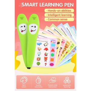 Baby Educational Early Learning Alphabet Word Recognition Reading Pen Learning Card Set Language Learning Toy