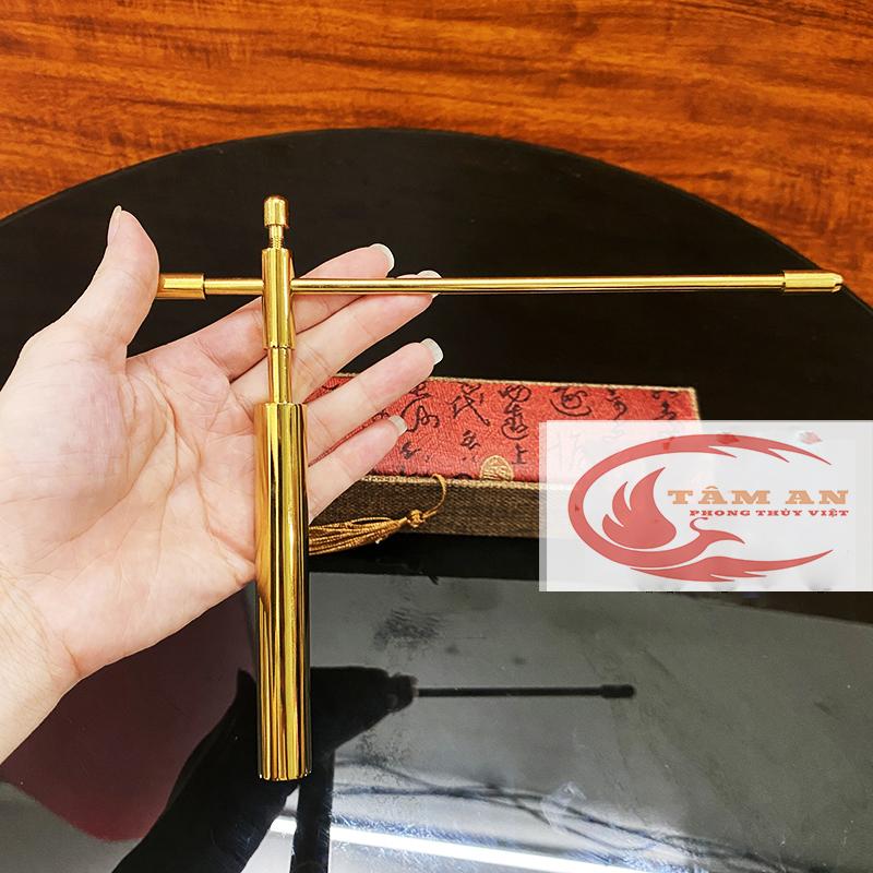 Product Introduction of Thước Tầm Long Ghép - Đồng - Gậy tầm long 2