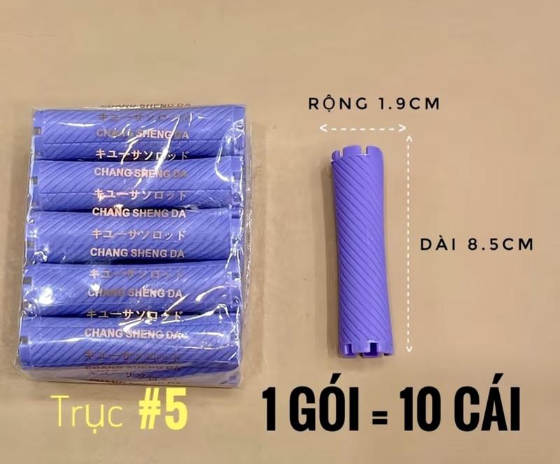 Trục Uốn Lạnh Bám Tóc , Nhựa Dày Cứng Cáp , Hàng Loại 1 ( FREE SHIP ) Nam Nữ 4