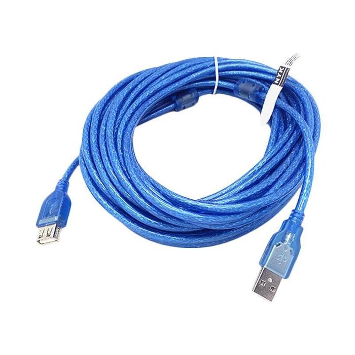Gambar NYK Cable USB Extension 10M - Blue dari Java Computer Samarinda Kota Samarinda Tokopedia