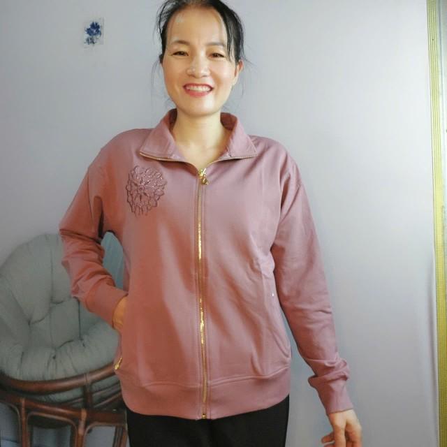 Product Introduction of Áo khoác trung niên Côttôn Mềm Mại (60_80kg), Size 5XL-7XL,không có nón 7