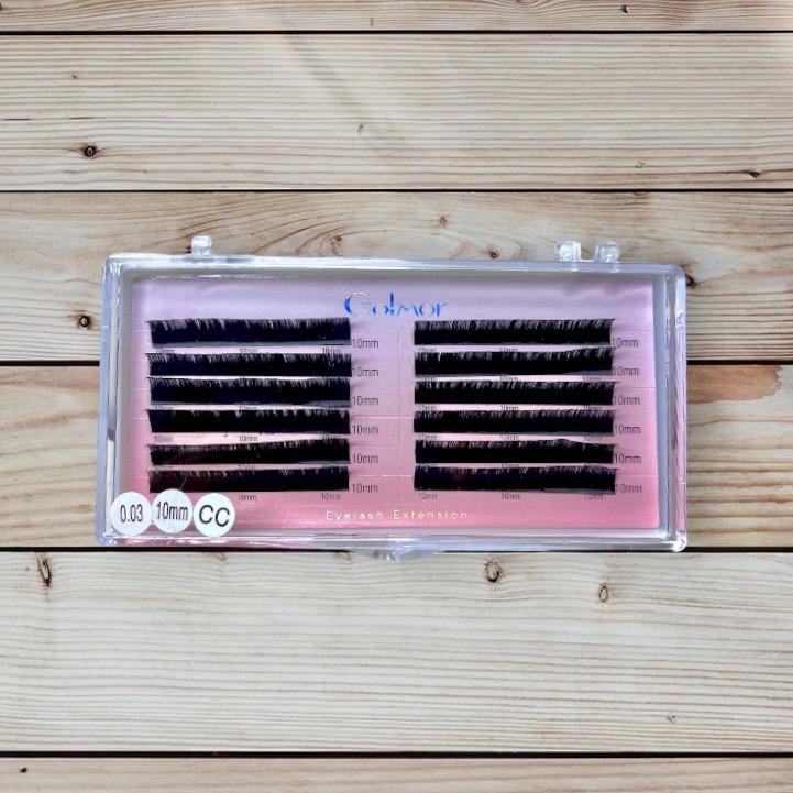 Mi lông thỏ Siêu Mềm, Siêu Tự Nhiên lẻ size; độ dày 0.03 ; độ cong J, B, C, CC, D