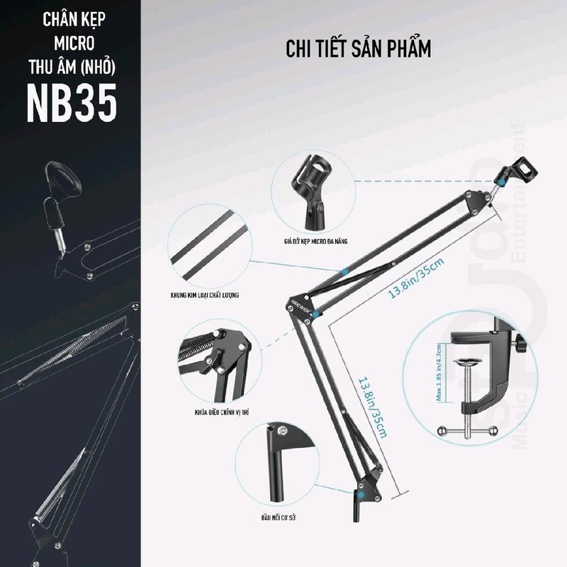 kẹp mícro kim loại xịn.  dùng tất cả các  mic 1