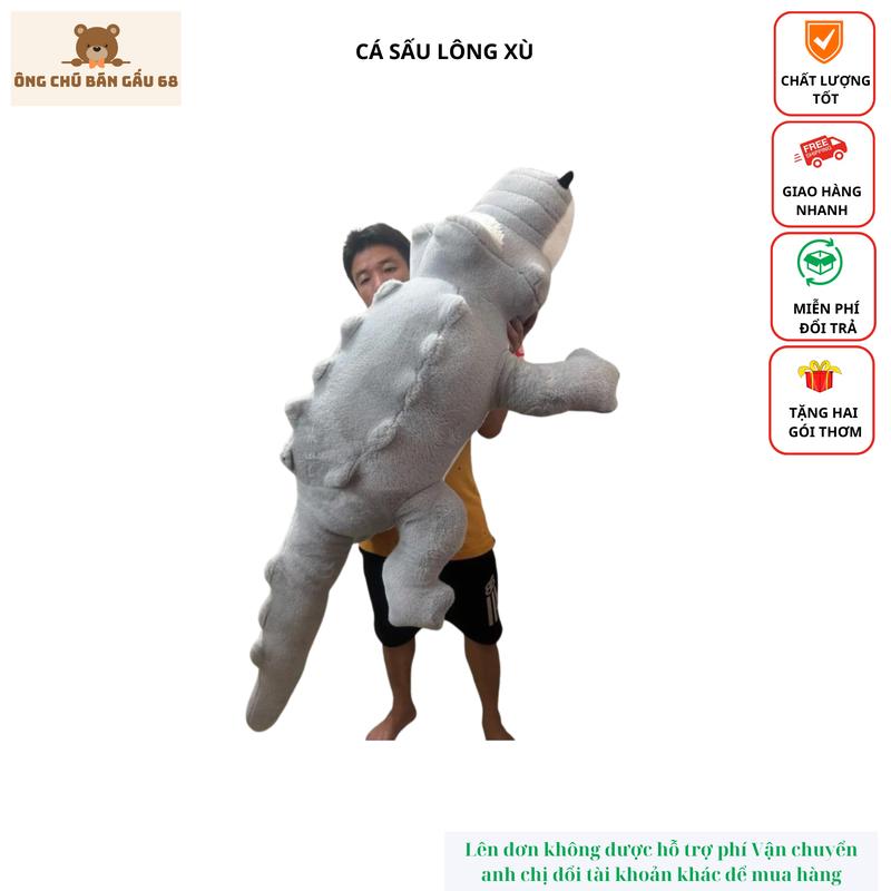  cá sấu lông xù hàng quảng châu rất mềm mịn Thú Bông Thú Nhồi Bông Toy Đồ Chơi Phát Nhạc 