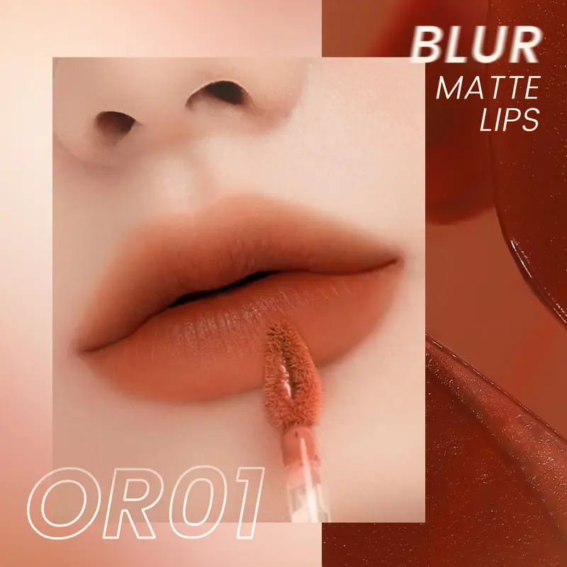 【3PCS】Combo FOCALLURE Son Kem Nhung Pro-blur Airy Velvety + Phấn Má Hồng 4