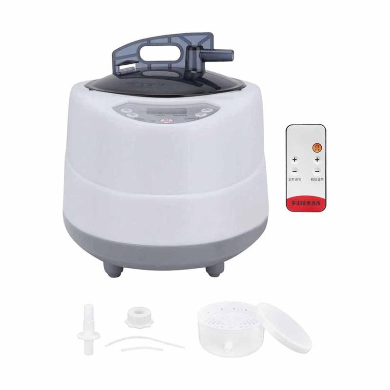 2L Sauna Steamer US Plug 1000W 220V/50Hz Fumigation Steam Machine Multifunctional Large Capacity Steam Generator Steam Pot 7