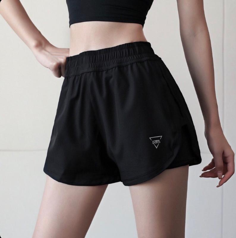 Quần dùi nữ quần hai lớp quần thể thao Sport