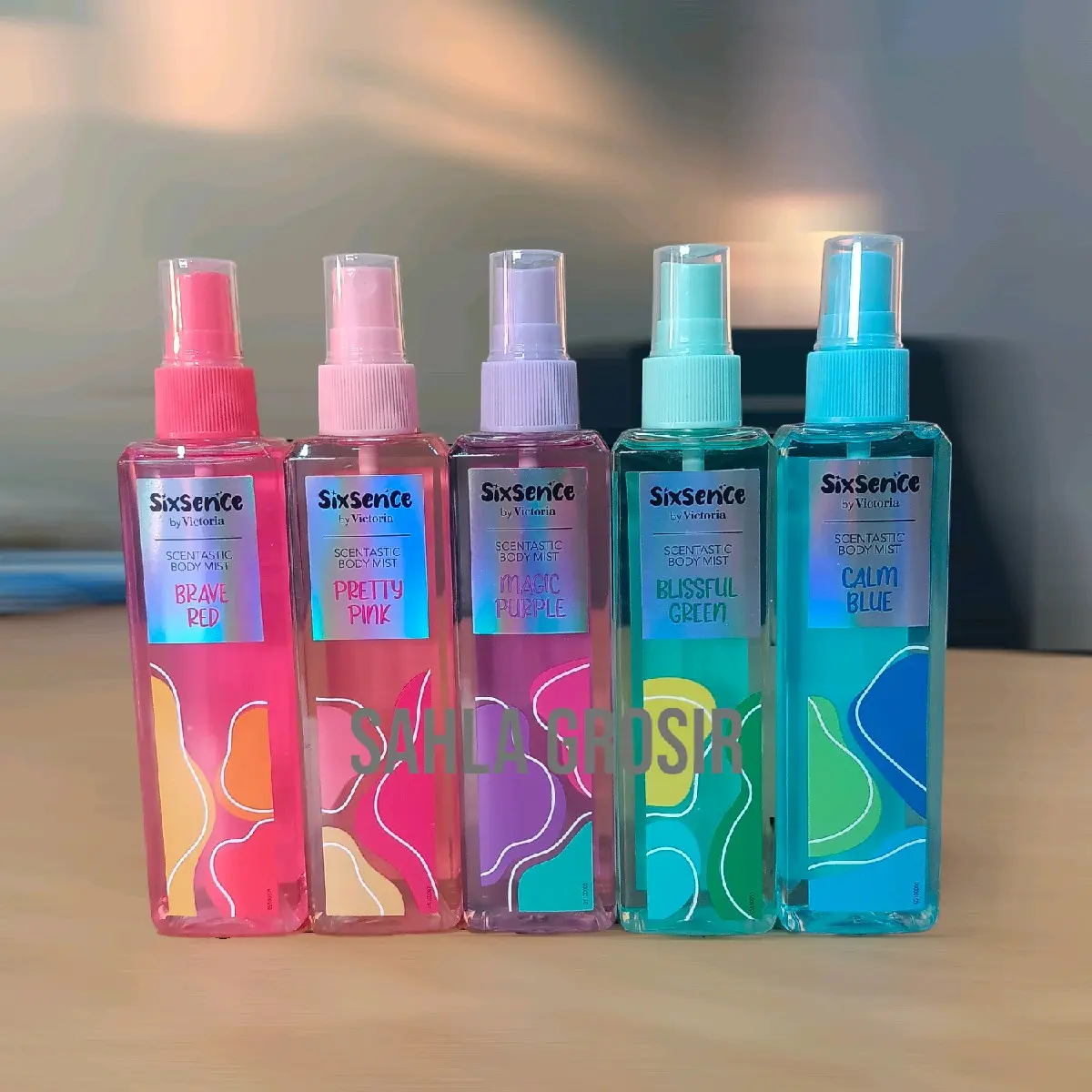 Parfum Soft Sixsence Body Mist Tubuh