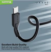 Gambar Kabel Hippo Java 2 Micro 100 cm Data Charger Support Quick Charge 3.0 - BLACK dari Miooz_NEW Kota Administrasi Jakarta Barat 3 Tokopedia
