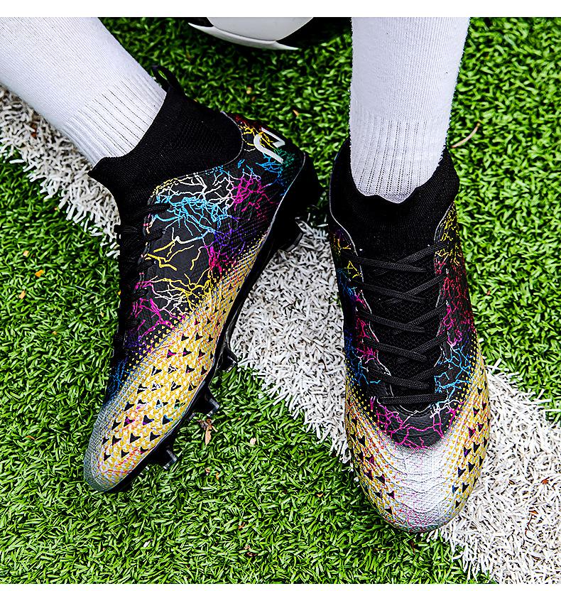 Product Introduction of Spot Spot Sneakers TF Broken Nail AG Firm Ground Soccer Shoes Sneaker Teenagers Men and Women Non-Slip Combat Training Shoes 20