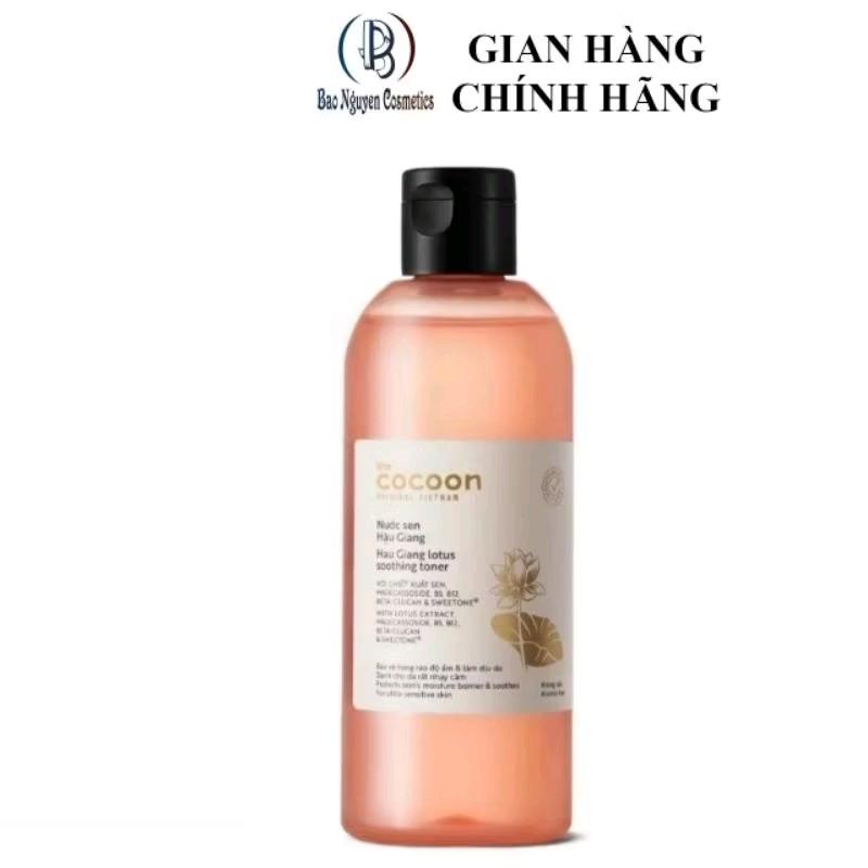 ( Chính Hãng) Nước Sen Hậu Giang Cocoon, Toner phục hồi cấp ẩm và làm dịu da 310ml Skincare Làm Đẹp Da Dưỡng Ẩm Da Trà