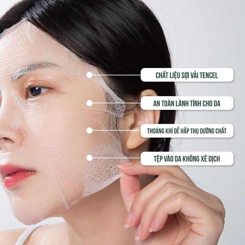 [CHÍNH HÃNG] Mặt Nạ Caryophy Portulaca Mask Sheet 3in1:  mặt nạ ngừa mụn,giảm thâm và dưỡng ẩm hoàn hảo 5