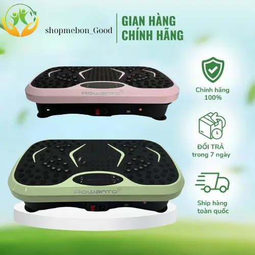 Máy Rung Massage Toàn Thân Rowanto K3 Lite, 120 cấp độ rung  hỗ trợ giảm cân, rèn luyện sức khỏe , sẵn 2 màu sang chảnh