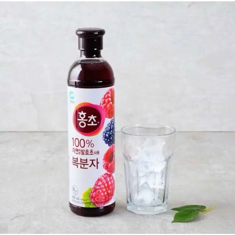 Giấm Lựu Đỏ Hàn Quốc 900ml, N­ước OFood Hong cho vị lựu  - Giấm Lựu Hữu Cơ DAESANG 1