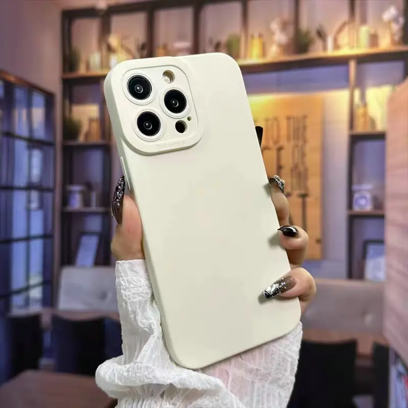 Ốp Điện Thoại TPU rắn bao gồm đầy đủ cho học sinh, cho iPhone 14 Pro Max, 11, 13ProMax, 13, 12 Pro Max, XR, 7, i14, 14 Pro, SE, 11, 15 Pro, Macaron, vỏ silicon, 11 Pro Max, 14, XSMAX, 15, 7 Plus, 8 +, XS , ốp điện thoạichống sốc 4
