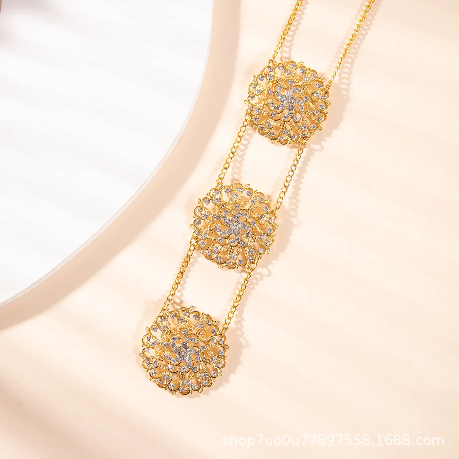 Muslim Muslim Three-Piece Suit Necklace Brooch Southeast Asia Brooch Muslim Brooch Kebaya