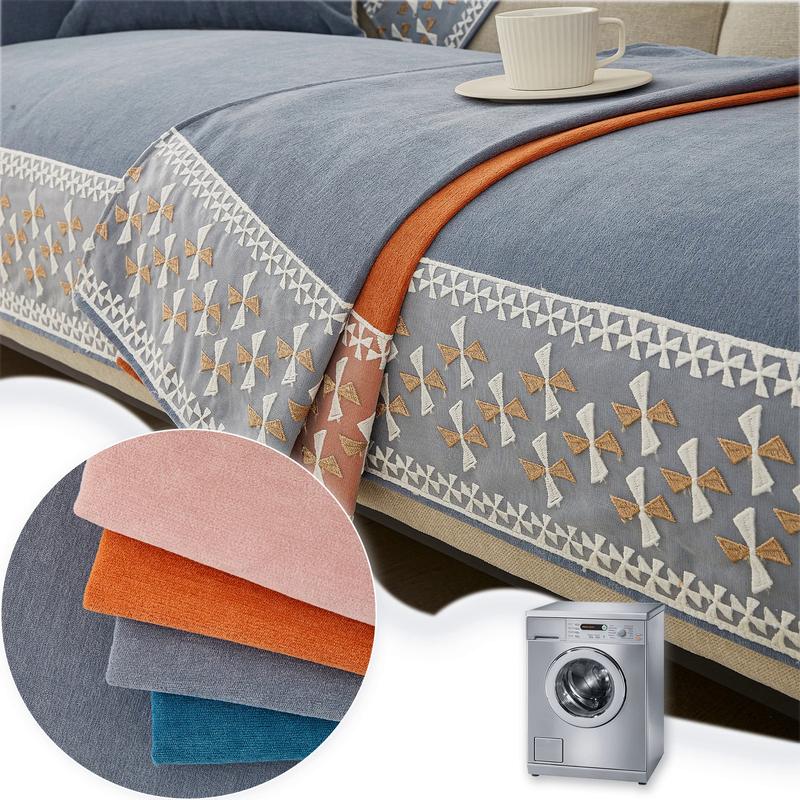 Product Introduction of Chenier sofa cushion windmill lace four seasons general anti-slip cushion sofa cover simple modern sofa cloth cover 19