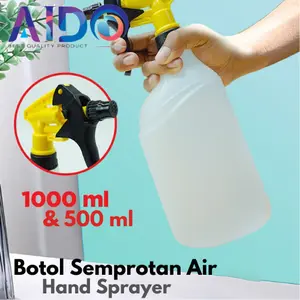AIDO Semprotan Air Jet Spray 1000 ml & 500 ml untuk Tanaman Mandi Burung Kucing Anjing Aliran Kuat Deras Bahan Tebal Kokoh Praktis Tahan Lama