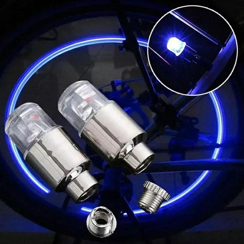 Product Introduction of Mũ Van Lốp Xe Ô Tô, Đèn LED Nhiều Màu Sắc, Bộ 2 Chiếc, Thích Hợp Cho Ô Tô, Xe Máy Và Đạp Xe, Đèn Lồng Nan Hoa, Phụ Kiện Lốp Ô Tô 43