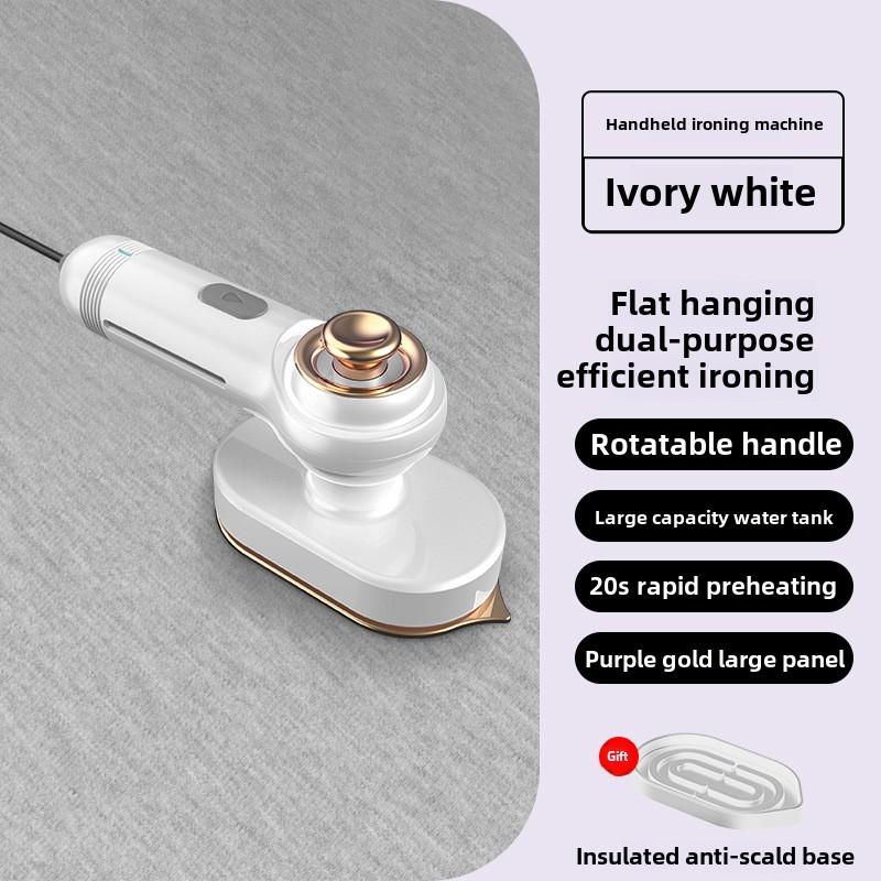Mini household small portable dry and wet dual-use rotary folding atomizing steam electric iron hanging ironing machine 6