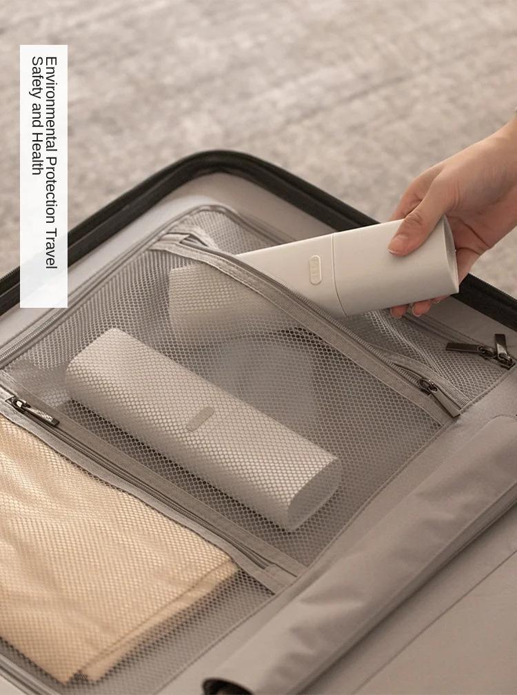 Product Introduction of Portable Travel Toothbrush Holder with Lid, Plastic Storage Box, School, Camping, Bathroom Accessories Organiser 4