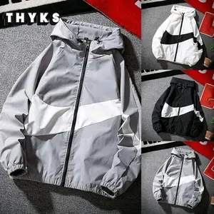 MOON.OUTFIT JAKET PRIA CASUAL LIGHT WINDROOF POLYESTER TEBAL PREMIUM