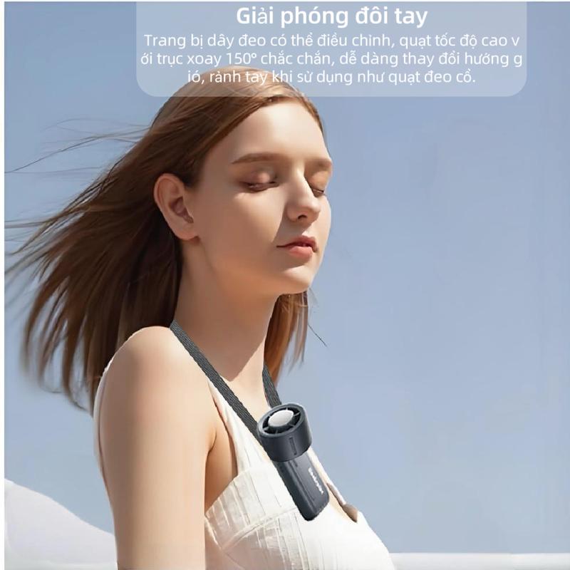 【TiankePlus X DauDau】TF30Ultra Quạt điện Cầm Tay Pin 10.000mAh, Chức Năng Lạnh, Gió Mạnh, Gấp Gọn Tiện Lợi, Bảo Hành 12 Tháng Quạt Điều Hòa Mini 2