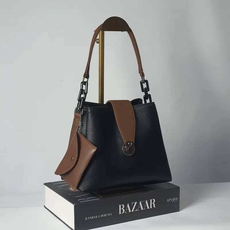 IZNADA BAGS - Paket Bundling Tas Selempang Wanita Tote 100rb dapat 4 Tas Tersedia Warna Hitam Full Ransel Backpack 6