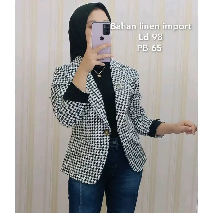 blazer hs wanita viral import