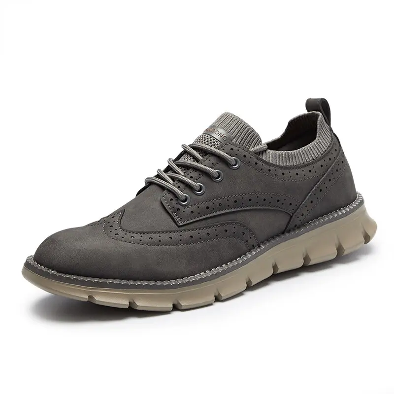 Giày Oxford dành cho nam giới, Thủ Công, Đầu cánh, Làm bằng da, Thời trang Thường Ngày Kiểu brogue, Giày trang trọng kinh doanh Thoải mái Cổ điển, Thích hợp cho nam giới