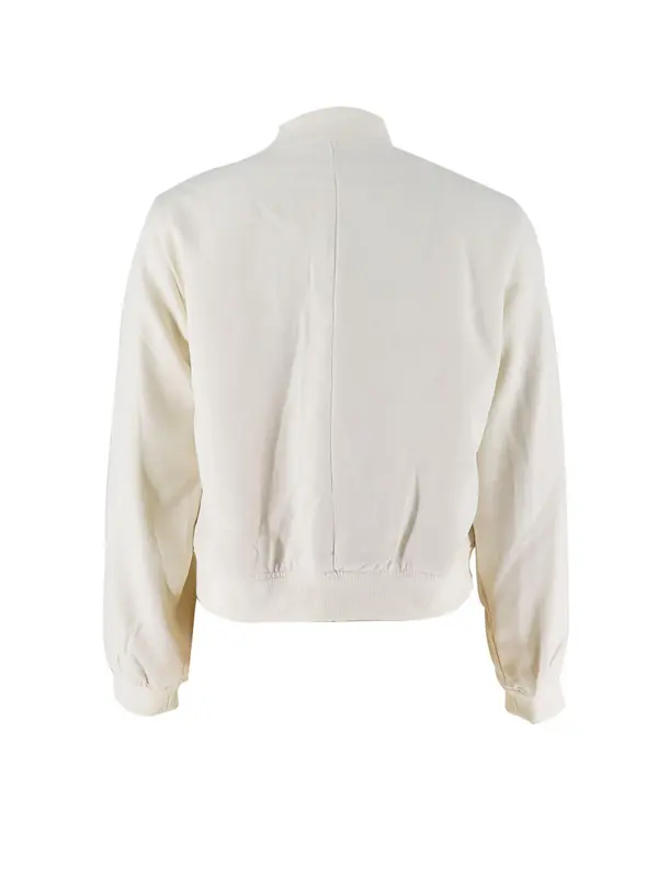 Women's Plain Flap Pocket Crop Bomber Jacket, Designer Jacket, Fitted Casual Comfort Long Sleeve Button Front Varsity Jacket, Lady Outerwear for Daily Wear, Womenswear, Coat, Winter Top, Longsleeves Tops for Women, Womenswear, Clothes for Women 1