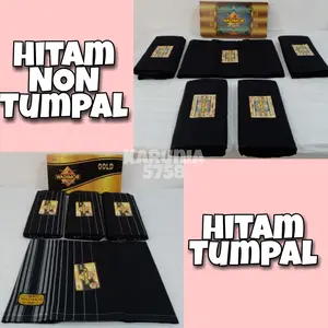 Sarung Wadimor HITAM TUMPAL / NON TUMPAL Grosir dan Ecer