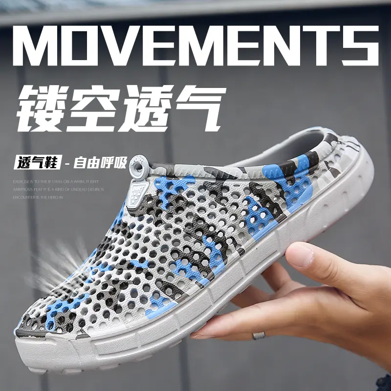 Giày Rằn Ri, Dành Cho Nam, Guốc Thoáng Khí, Có Cỡ 40-45 7