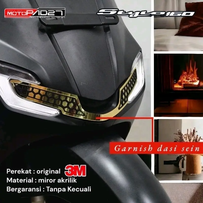 Garnis Honda Stylo 160 Garnis Body / Topi / Spidometer Stylo 160 Aksesoris Stylo 160 4