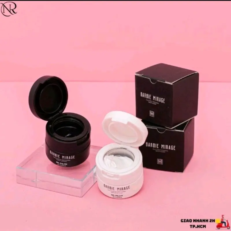 Gel vẽ nổi trắng đen của barbie mirage( gel úp ngược) e về hàng nha.  ️️️Chất đặc, dễ dàng vẽ các nét nổi, ko bị tràn như dòng gek khác, Hãng này thì cacs bác khỏi lo về chất ạ 1