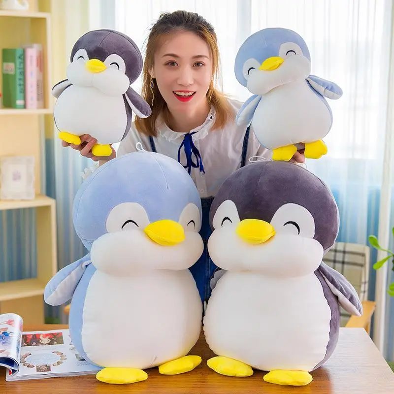 Gấu Bông Chim Cánh Cụt Dễ Thương (20Cm---35Cm) Vải Miniso Mềm Mịn Hàng Loại 1 Cao Cấp An Toàn Thú Bông Thú Nhồi Bông