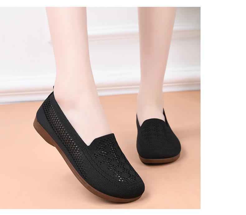 Product Introduction of Breathable Women's Shoes, Mesh Surface, Soft Sole, Low Cut Style, Casual Slippers, Suitable for Moms, Ready Stock Shoes 11