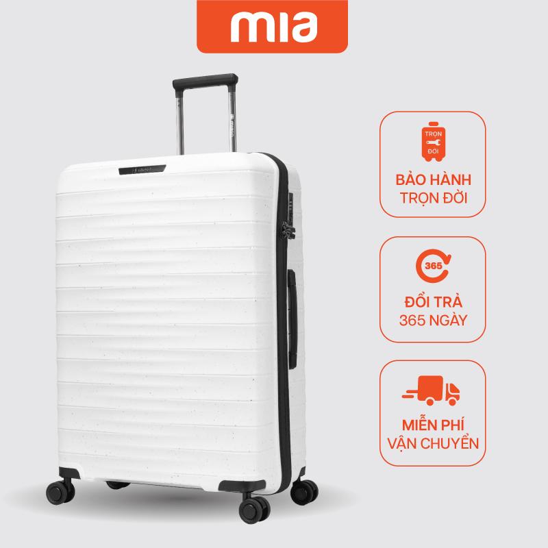   TẶNG 3 QUÀ  Vali kéo du lịch MIAGO AQUARIUS size 20 24 28 inch - Chất Liệu Tái Chế Thân Thiện Môi trường,Vali kéo du lịch Chất liệu siêu bền bỉ hạn chế bể vỡ chịu mọi va đập Khoá số TSA chuẩn HOA KỲ - Vali MIA MIỄN PHÍ BẢO HÀNH TRỌN ĐỜI. 